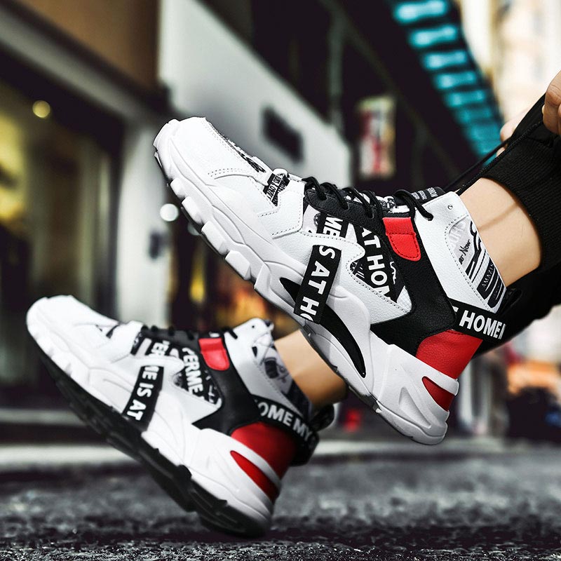 Ethnic Luxe Fashion - Duże rozmiary wysokie góry Chunky buty