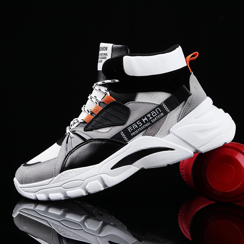 Go Ethnic Fashion - Hightop letnie męskie buty sportowe męskie