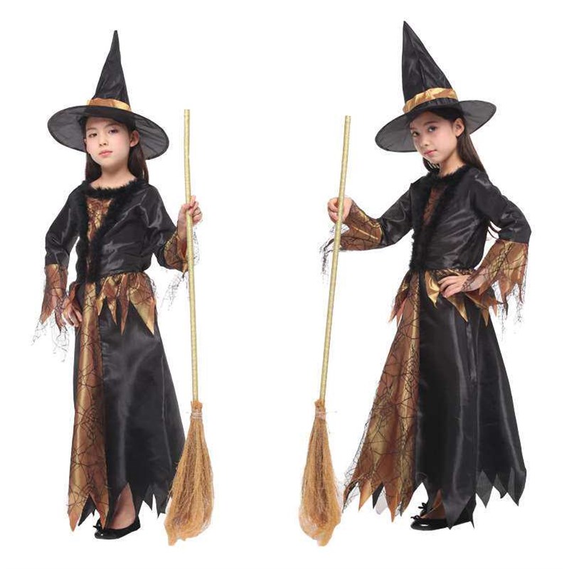 Ethnic Fashion Brand - Kostium Wiedźmy Czarodziejki na Halloween Cosplay