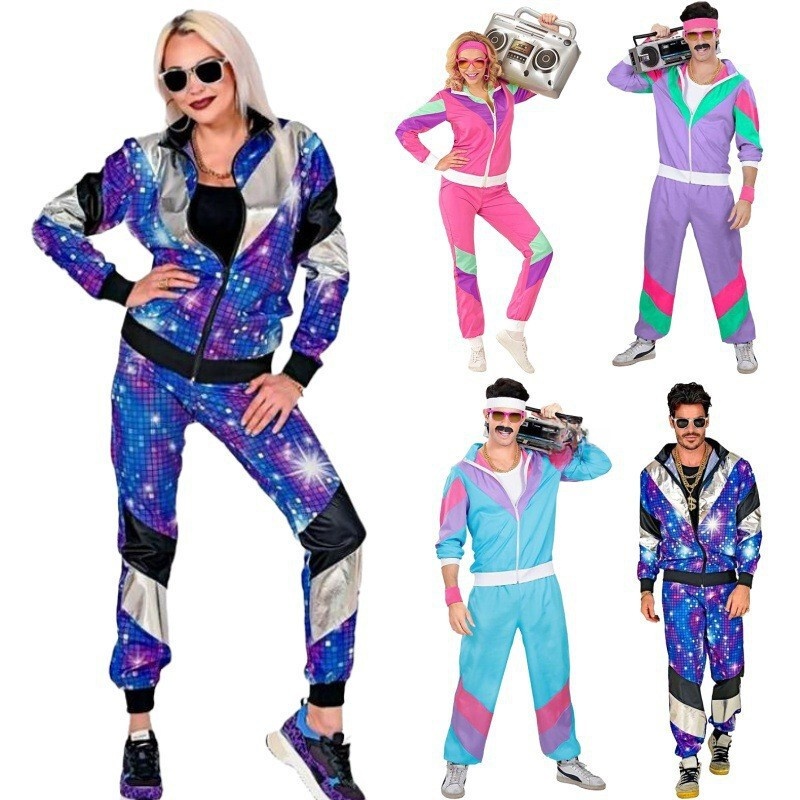 Ethnic Fashion Brand - Kostium na Halloween, styl lat 80.,