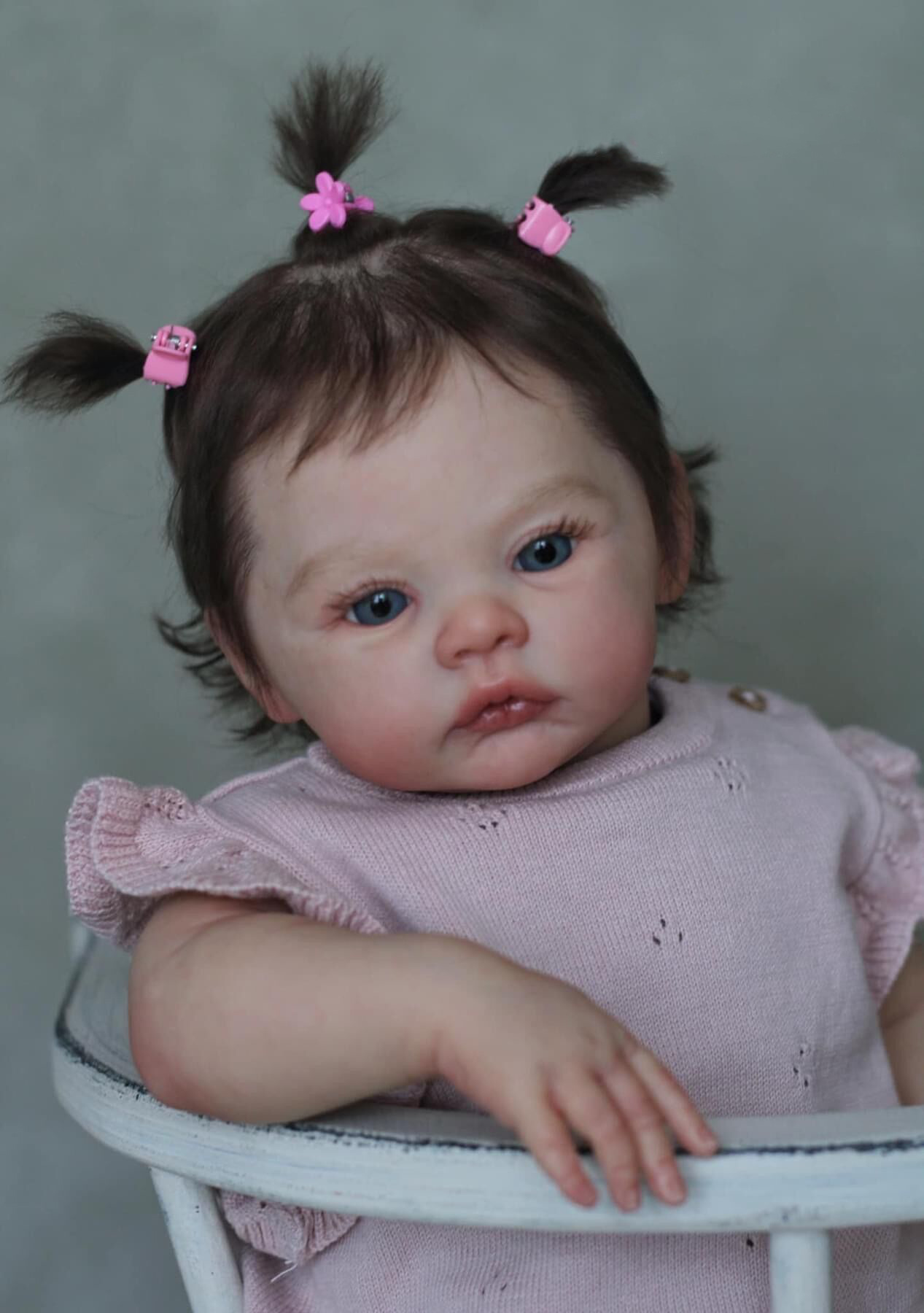 Kids Ethnic Fashion - Noworodek Realistyczna lalka księżniczki Reborn Miękki