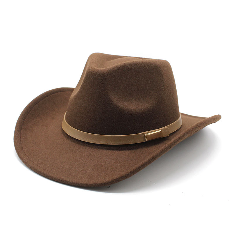 Go Ethnic Fashion - Nowy Wełniany Kapelusz Fedora w Stylu