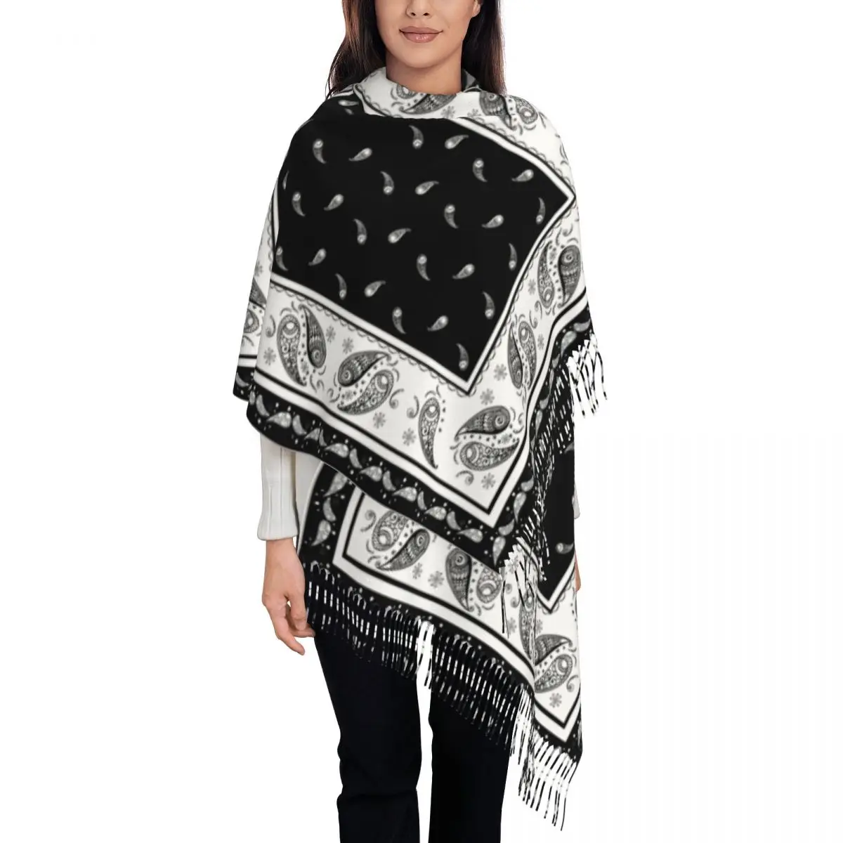 Go Ethnic Fashion - Szalik Bandana w Stylu Etnicznym Bohemia