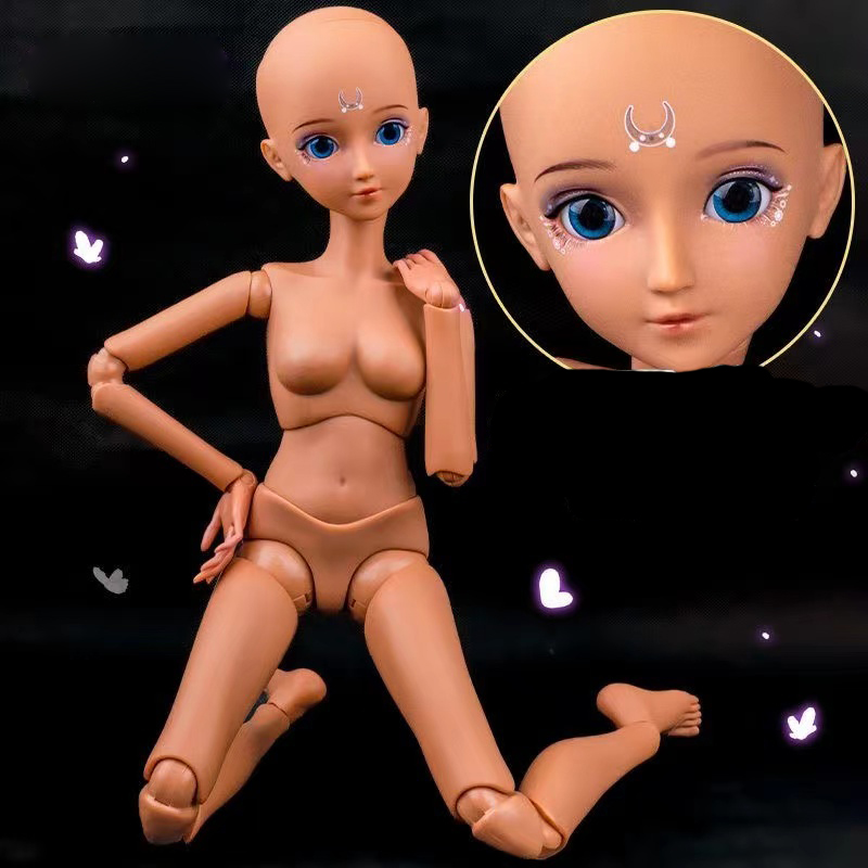 Kids Ethnic Fashion - 1/3 BJD Doll 60CM czarna skórka