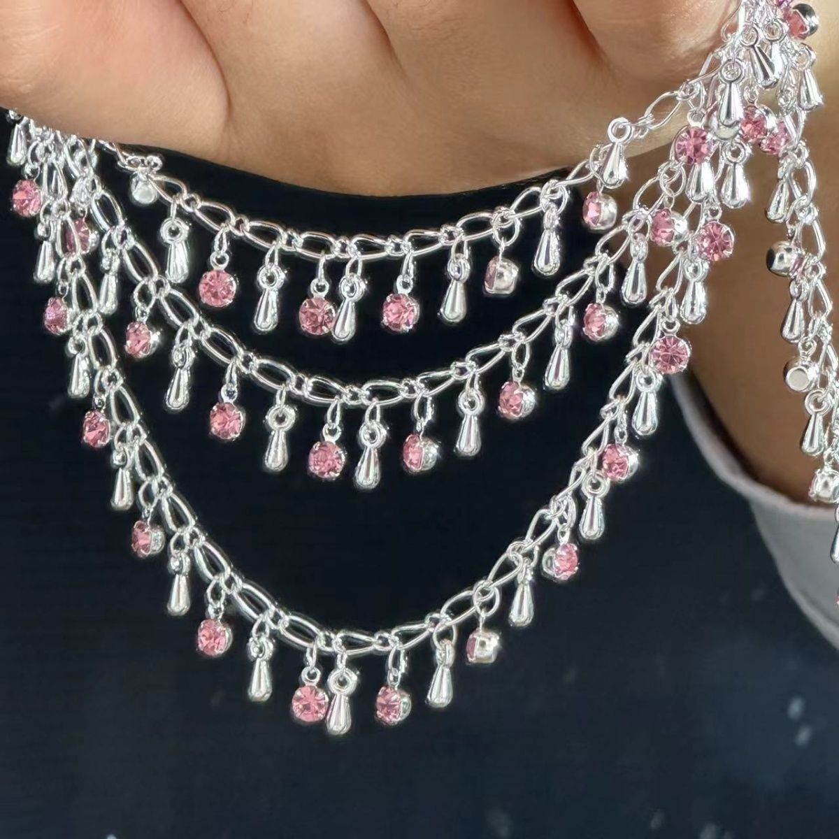 Wykwintny naszyjnik z kryształ – Ethnic Fashion Accessories recenzja i cena