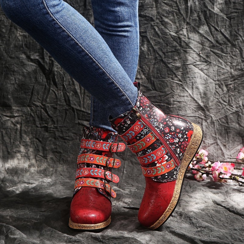 Markowe Damskie Botki Wiosna 2 – Ethnic Fashion Brand recenzja i cena