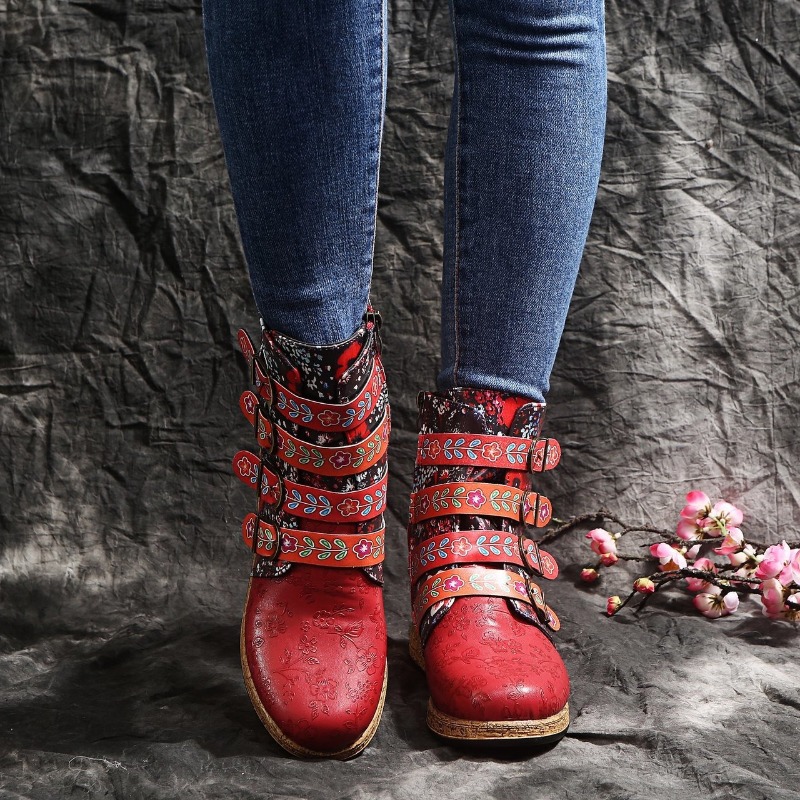 Markowe Damskie Botki Wiosna 2 – Ethnic Fashion Brand recenzja i cena