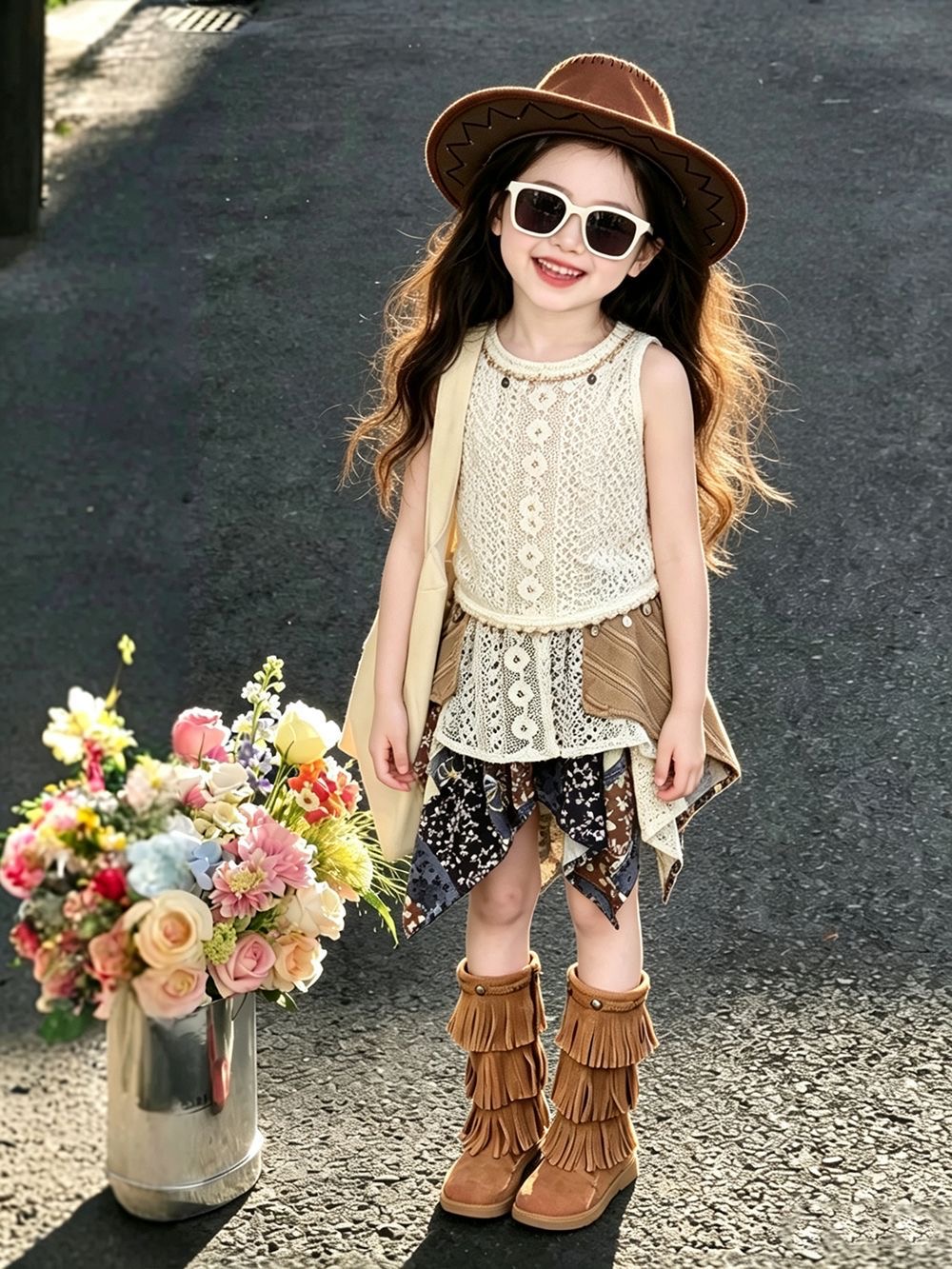 Letni Zestaw dla Dziewczynek 2 – Kids Ethnic Fashion recenzja i cena